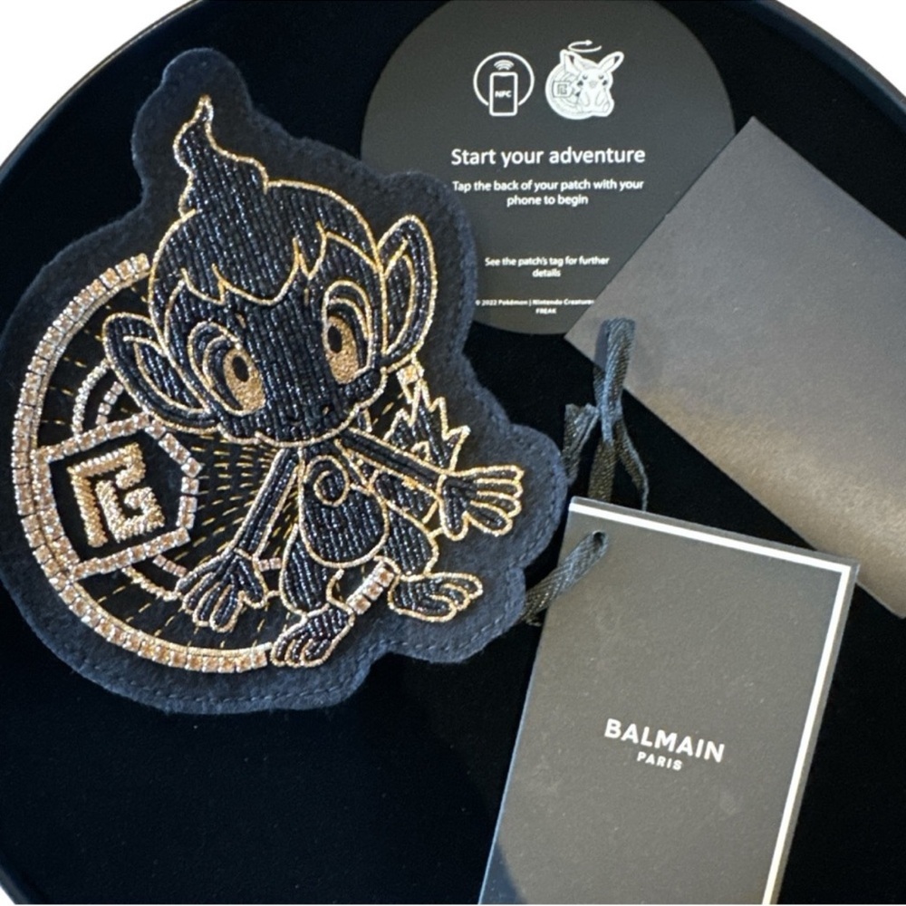 BALMAIN SEQUIN PATCH, New In Box, With Tags
$198 $398